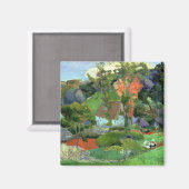 ポール・ゴーギン | Landscape at Pont Aven, 1888 マグネット (正面/裏面)