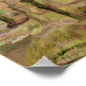 ポール・ゴーギン | Landscape near Pont-Aven, 1888 ポスター (角)