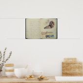 ポール・ゴーギン | 'Noa Noa'のページ, 1893-94 ポスター (キッチン)