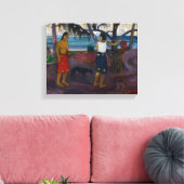 ポール・ゴーギン | Pandanus, 1891 (caの油) キャンバスプリント (インサイチュ (リビング))