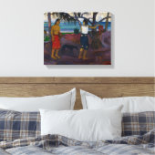 ポール・ゴーギン | Pandanus, 1891 (caの油) キャンバスプリント (インサイチュ (寝室))