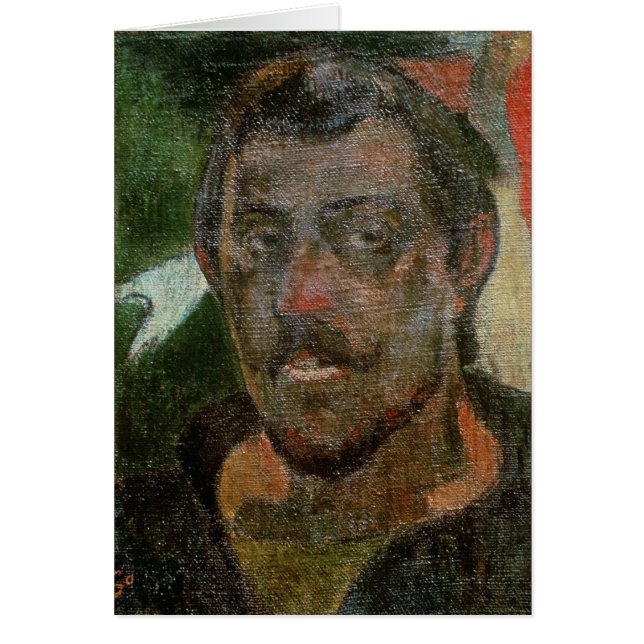 ポール・ゴーギン | Self Portrait（自画像）、c.1890-93 (正面)