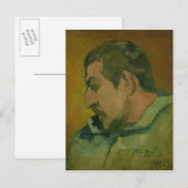 ポール・ゴーギン | Self Portrait, 1896 ポストカード (正面/裏面)