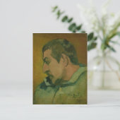 ポール・ゴーギン | Self Portrait, 1896 ポストカード (スタンド正面)