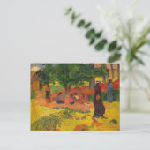 ポール・ゴーギン | Taperaa Mahana, 1892 ポストカード (スタンド正面)