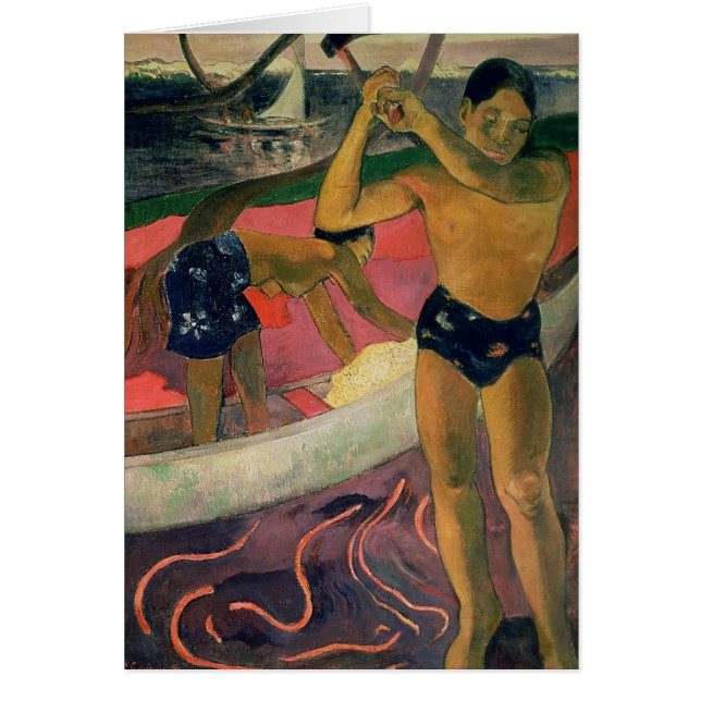 ポール・ゴーギン | The Man with an Ax, 1891 (正面)
