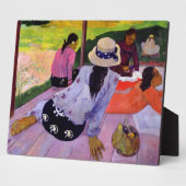 ポール・ゴーギン | The Siesta, 1891-2 (キャンバス油) フォトプラーク (側面)