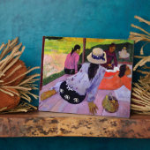 ポール・ゴーギン | The Siesta, 1891-2 (キャンバス油) フォトプラーク (側面)