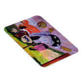 ポール・ゴーギン | The Siesta, 1891-2 (キャンバス油) マグネット (右側)