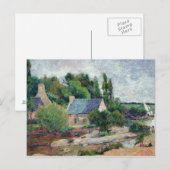 ポール・ゴーギン | Washerwomen at Pont-Aven, 1886 ポストカード (正面/裏面)