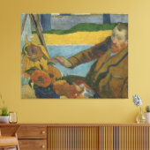ポール・ゴーギンVincent van Gogh絵画ひまわりの花 キャンバスプリント (インサイチュ (リビング))