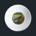 ポール・ゴーギンVincent van Gogh絵画ひまわりの花 ゴルフボール<br><div class="desc">ポール・ゴーギン。ビンセント・ファン・ゴッホ絵画ひまわり。ポートレートのファン・ゴッホの静かな生活ひまわりの花。は暖絵画かい黄褐色のパレットで作られている。パブリックドメインにおける有名な芸術作品の複製。</div>