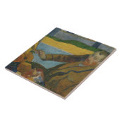 ポール・ゴーギンVincent van Gogh絵画ひまわりの花 タイル (側面)