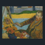 ポール・ゴーギンVincent van Gogh絵画ひまわりの花 ポスター<br><div class="desc">ポール・ゴーギン。ビンセント・ファン・ゴッホ絵画ひまわり。ポートレートのファン・ゴッホの静かな生活ひまわりの花。は暖絵画かい黄褐色のパレットで作られている。パブリックドメインにおける有名な芸術作品の複製。</div>