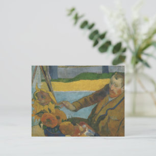 ポール・ゴーギンVincent van Gogh絵画ひまわりの花 ポストカード