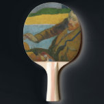 ポール・ゴーギンVincent van Gogh絵画ひまわりの花 卓球ラケット<br><div class="desc">ポール・ゴーギン。ビンセント・ファン・ゴッホ絵画ひまわり。ポートレートのファン・ゴッホの静かな生活ひまわりの花。は暖絵画かい黄褐色のパレットで作られている。パブリックドメインにおける有名な芸術作品の複製。</div>