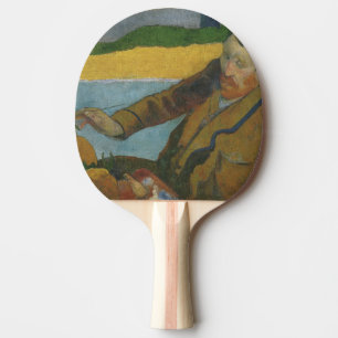 ポール・ゴーギンVincent van Gogh絵画ひまわりの花 卓球ラケット