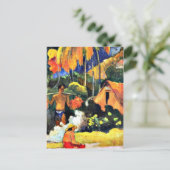 ポール·ゴーグアンアート：『真実の瞬間』 ポストカード (スタンド正面)