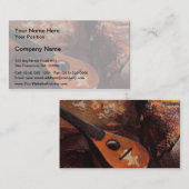 ポール·ゴーグイン·マンドリン（椅子） 名刺 (正面/裏面)