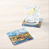 ポール·サンテ·ヴィクトワール·セザンヌ スクエアペーパーコースター (インサイチュ)