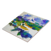 ポール·サンテ·ヴィクトワール·セザンヌ タイル (側面)