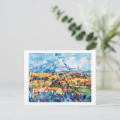 ポール·サンテ·ヴィクトワール·セザンヌ ポストカード (スタンド正面)