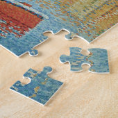 ポール・シニャックによる赤ブイ、ヴィンテージ・ポインティリズム ジグソーパズル (側面)