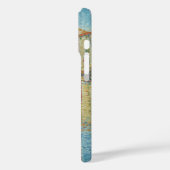 ポール・シニャックによる赤ブイ、ヴィンテージ・ポインティリズム Case-Mate iPhoneケース (裏面 / 左)