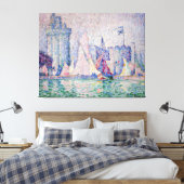 ポール・シニャックの絵画 キャンバスプリント (インサイチュ (寝室))