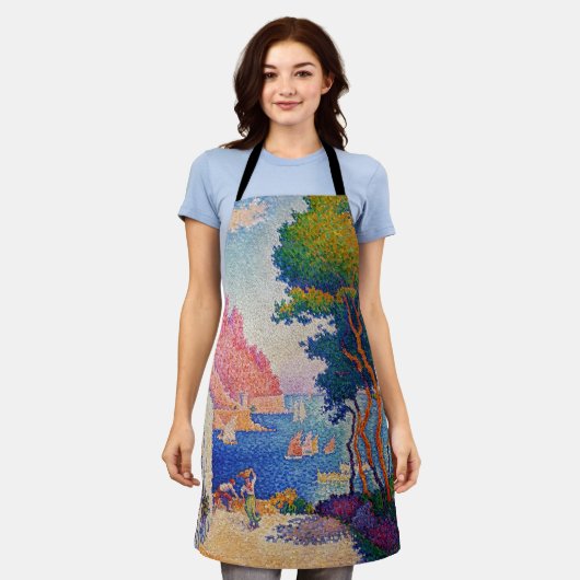 ポール・シニャック – カポ・ディ・ノリ エプロン (着用した状態)