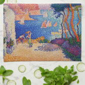 ポール・シニャック – カポ・ディ・ノリ キッチンタオル (折り畳み)