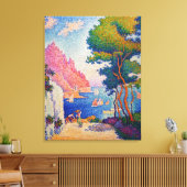 ポール・シニャック - カポ・ディ・ノリ キャンバスプリント (インサイチュ (リビング))