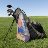 ポール・シニャック – カポ・ディ・ノリ ゴルフタオル (グリーン)