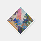 ポール・シニャック – カポ・ディ・ノリ スタンダードカクテルナプキン (角)