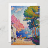 ポール・シニャック – カポ・ディ・ノリ 招待状 (正面/裏面)