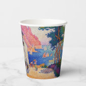 ポール・シニャック – カポ・ディ・ノリ 紙コップ (裏面)