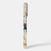 ポール・シニャック「クリシー大通り、パリの雪景色」 Case-Mate iPhoneケース (裏面 / 右)