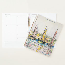 ポール・シニャック・コンカルノー（1925年頃）絵画の プランナー手帳