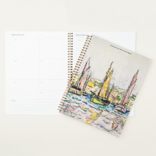 ポール・シニャック・コンカルノー(1925年頃)絵画の プランナー手帳 (ディスプレー)