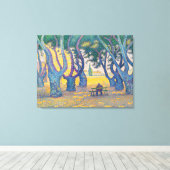 ポール・シニャック - サントロペのリス広場 キャンバスプリント (インサイチュ (ウッドフロア))