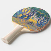 ポール・シニャック - サントロペのリス広場 卓球ラケット (正面アングル)