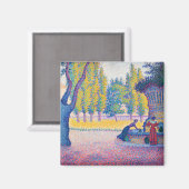 ポール・シニャック – セントトロペの泉デリス マグネット (正面/裏面)