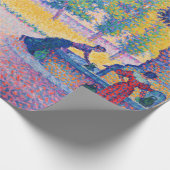 ポール・シニャック – セントトロペの泉デリス ラッピングペーパー (角)