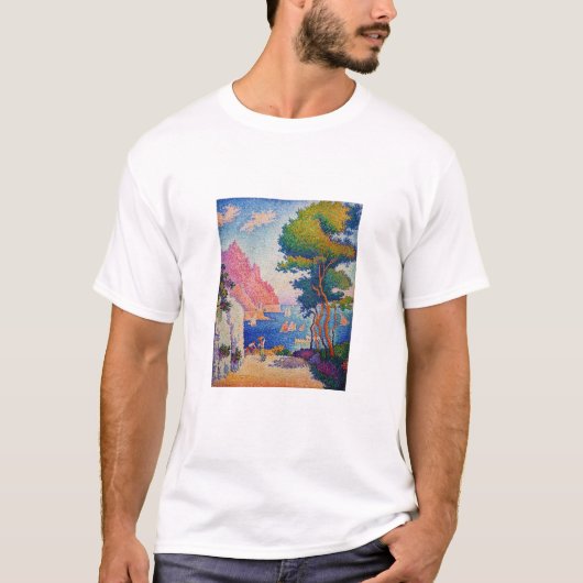 ポール・シニャック - ノーリ岬 Tシャツ (正面)