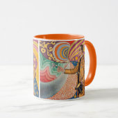 ポール・シニャック - フェリックス・フェネオンの肖像、作品217 マグカップ (正面右)