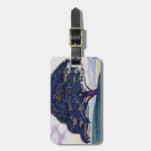 ポール・シニャック - ボナヴェンチュールの松 ラゲッジタグ (正面縦)