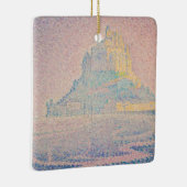 ポール・シニャック - ミシェル山の霧と太陽 セラミックオーナメント (右)
