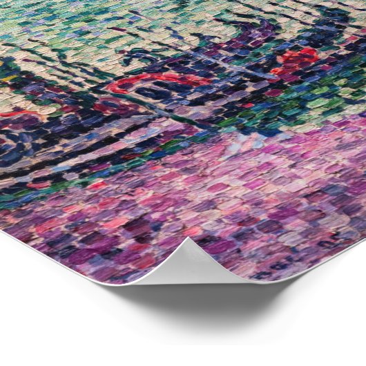 ポール・シニャック - ヴェネツィアの虹 ポスター (角)