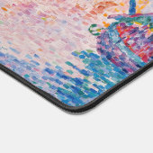 ポール・シニャック - ヴェネツィア、ピンクの雲 デスクマット (コーナー)