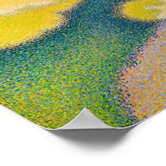 ポール・シニャック - 井戸の女性たち ポスター (角)